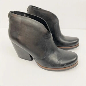 Kork-Ease Black Ankle Boots